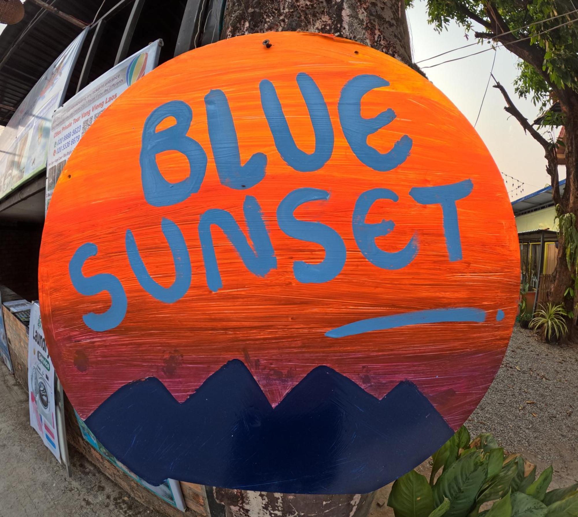 Blue Sunset Hostel Vang Vieng Exterior foto
